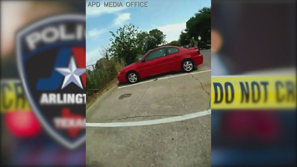 Driver accused of ramming Arlington police motorcycle    