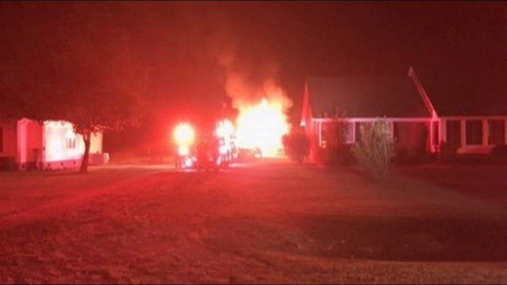Detached garage destroyed in late-night Suffolk fire    