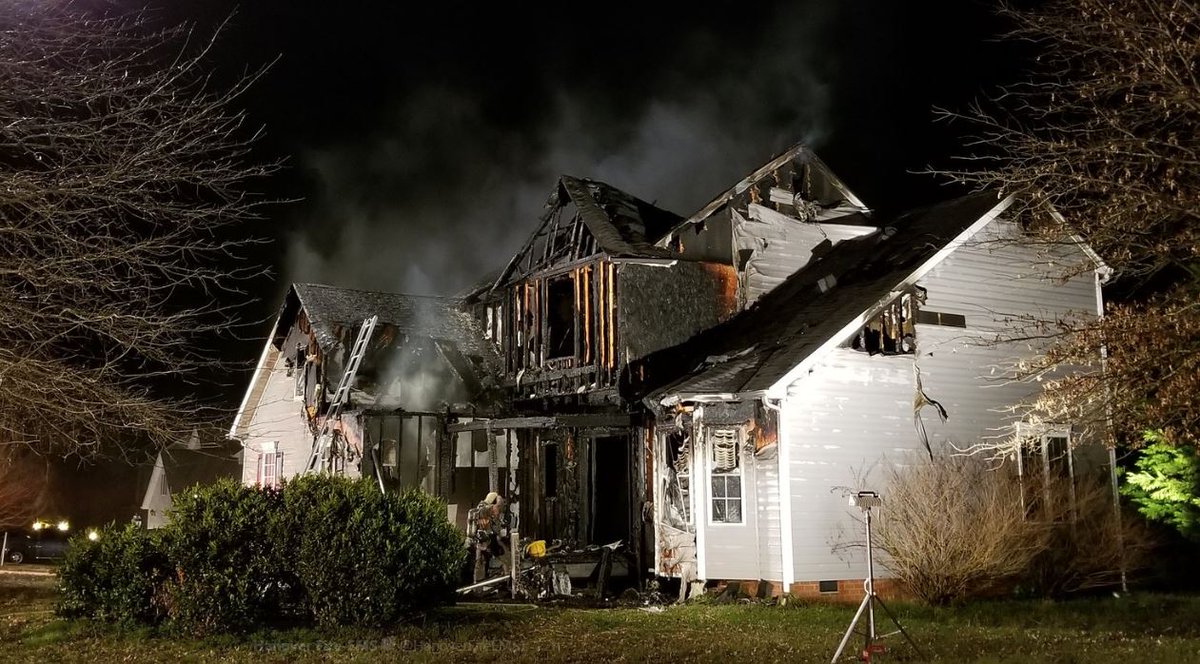 Hanover County home severely damaged in early-morning fire    