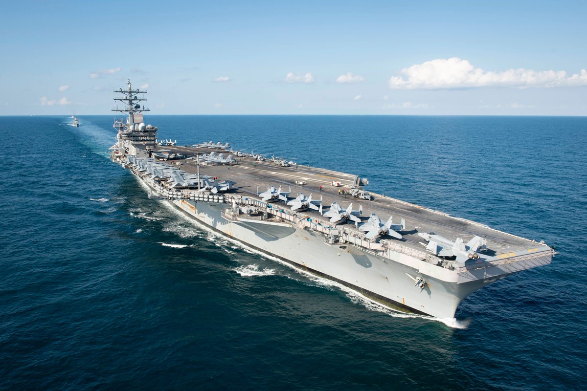 Back in Norfolk, @TheCVN69 has passed another important component in workups to be certified to deploy. 