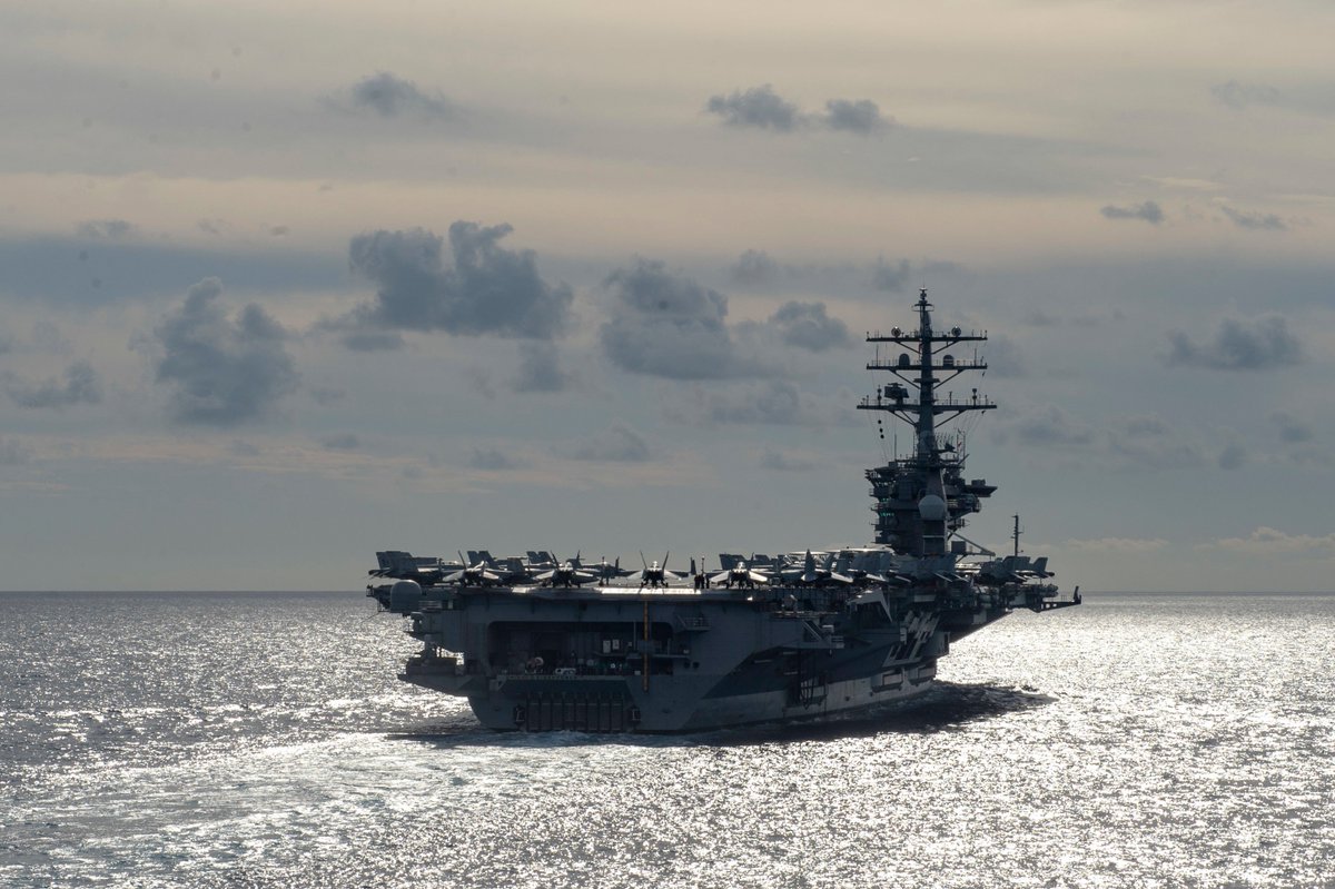 Back in Norfolk, @TheCVN69 has passed another important component in workups to be certified to deploy. 