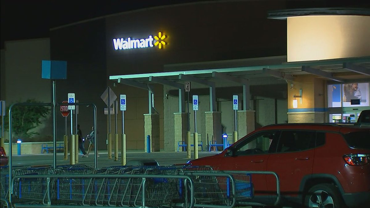 Authorities say four people are in custody after a double shooting in a Walmart parking lot Tuesday night.
