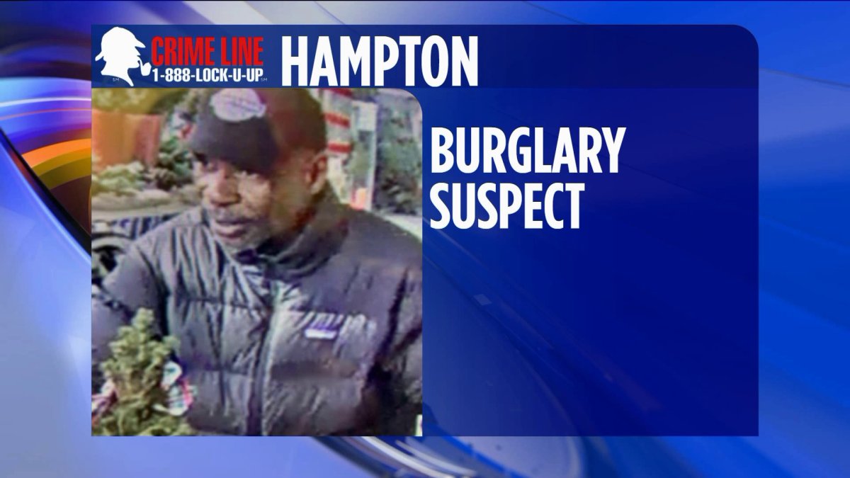 Police in Hampton need help from the community to identify a burglary suspect.