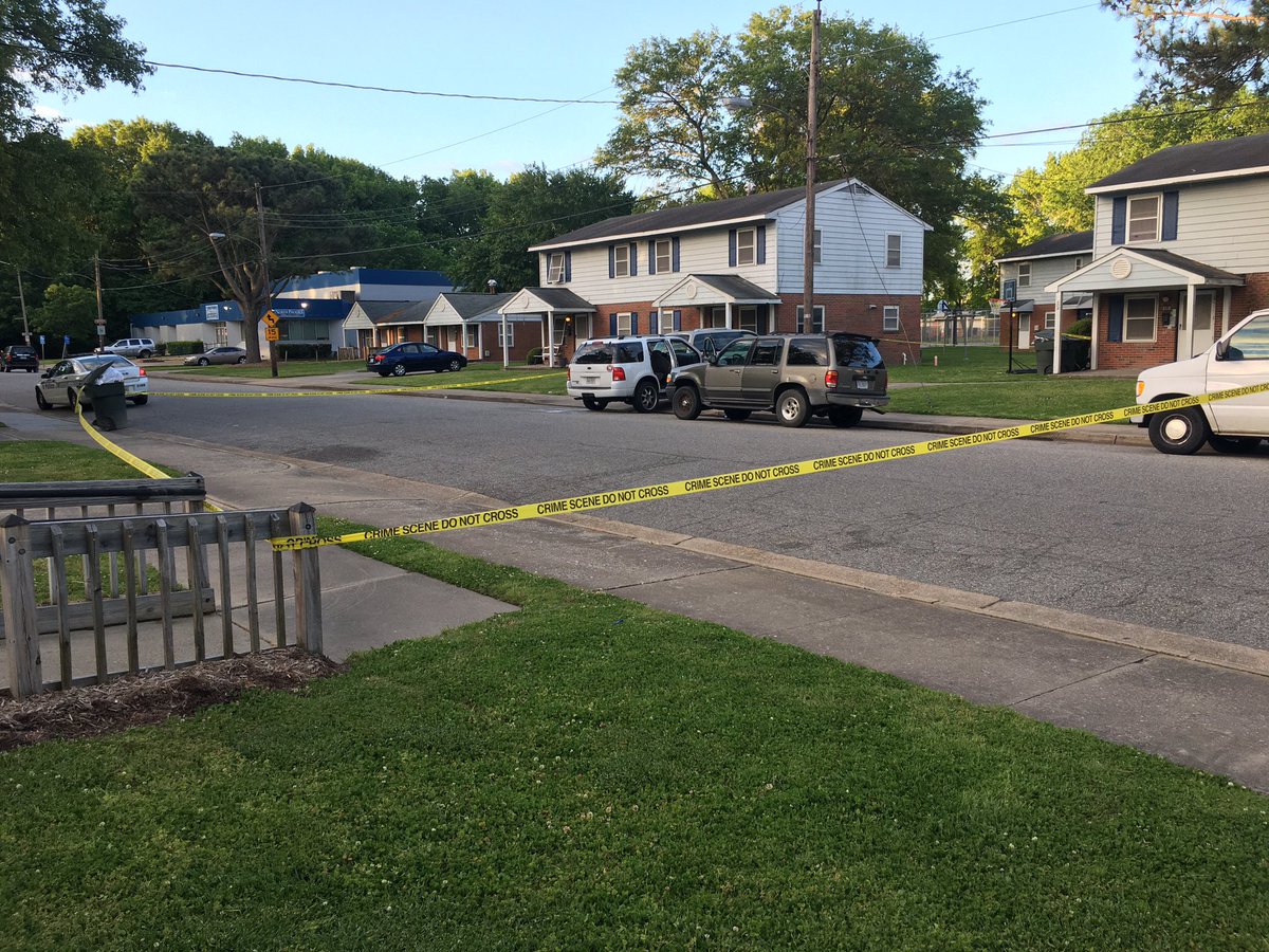 Enter hour three of the shooting investigation at the North Phoebus Townhomes.  Officers say an altercation led to the shooting