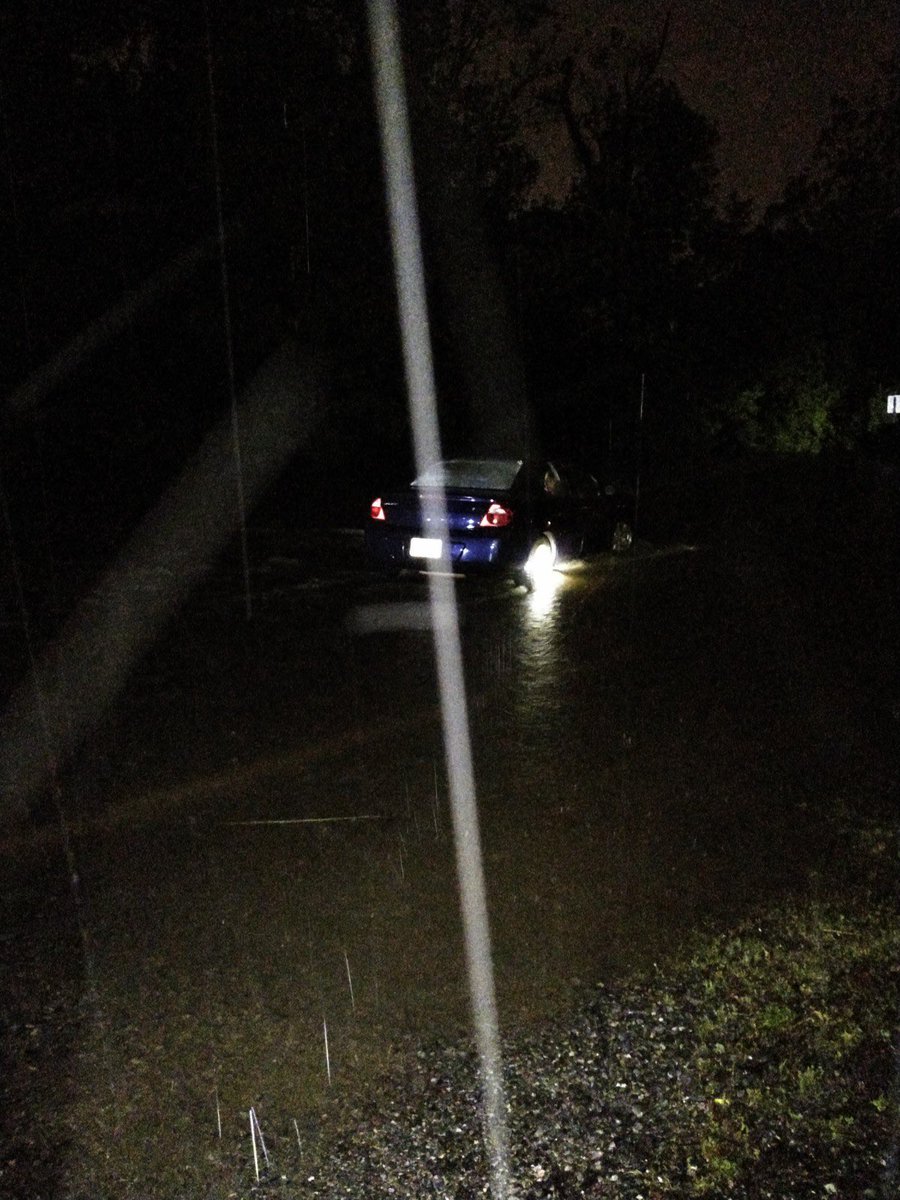 At 1:20am, Roanoke Fire-EMS was dispatched to the 1600 block for a person trapped in a vehicle in flooded waters. Units arrived to find one occupant in the vehicle who was rescued by swift water crews. No injuries were reported