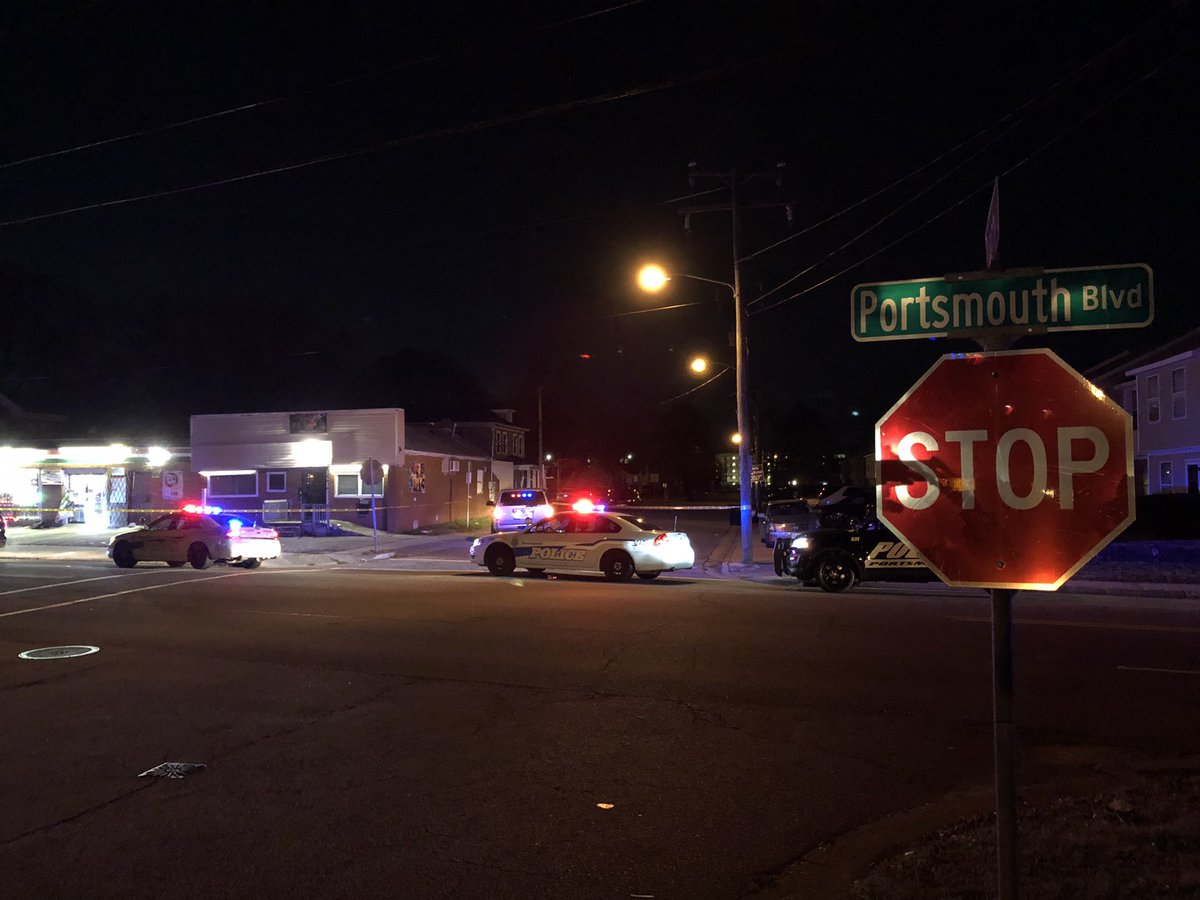 @PortsmouthPD are currently investigating a shooting that took place in the 900 block of Portsmouth Blvd. A male suffered a gunshot wound, and his injuries are serious.