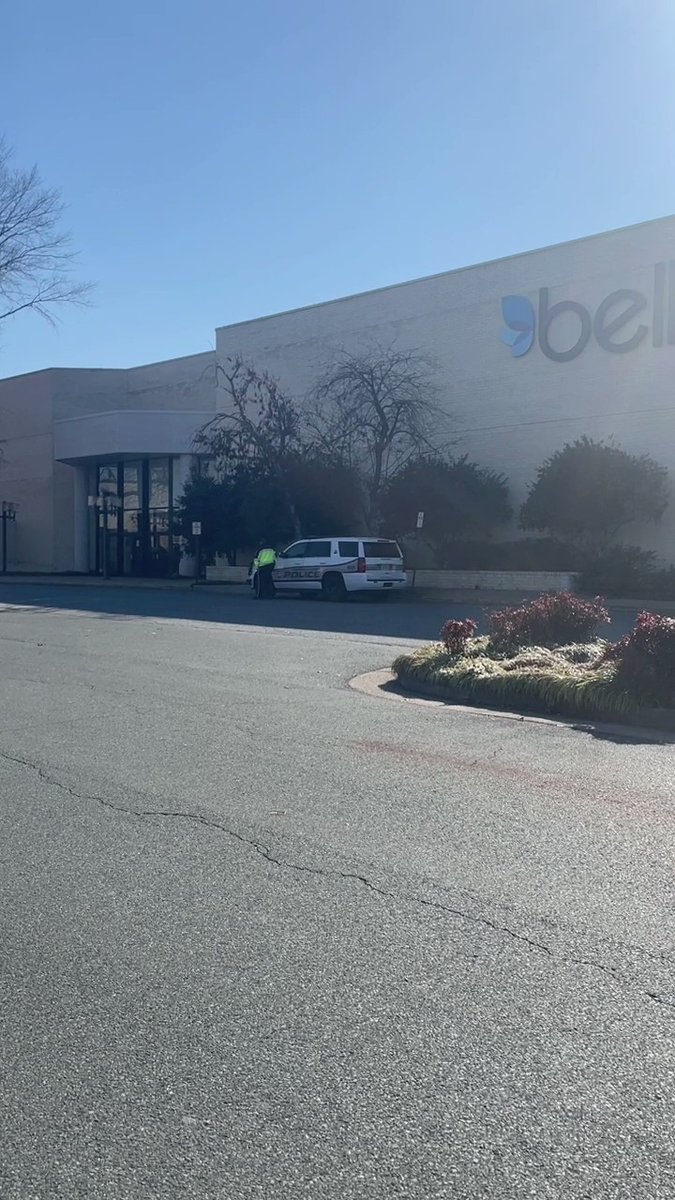 Albemarle County Police responding to shots fired at the Fashion Square mall