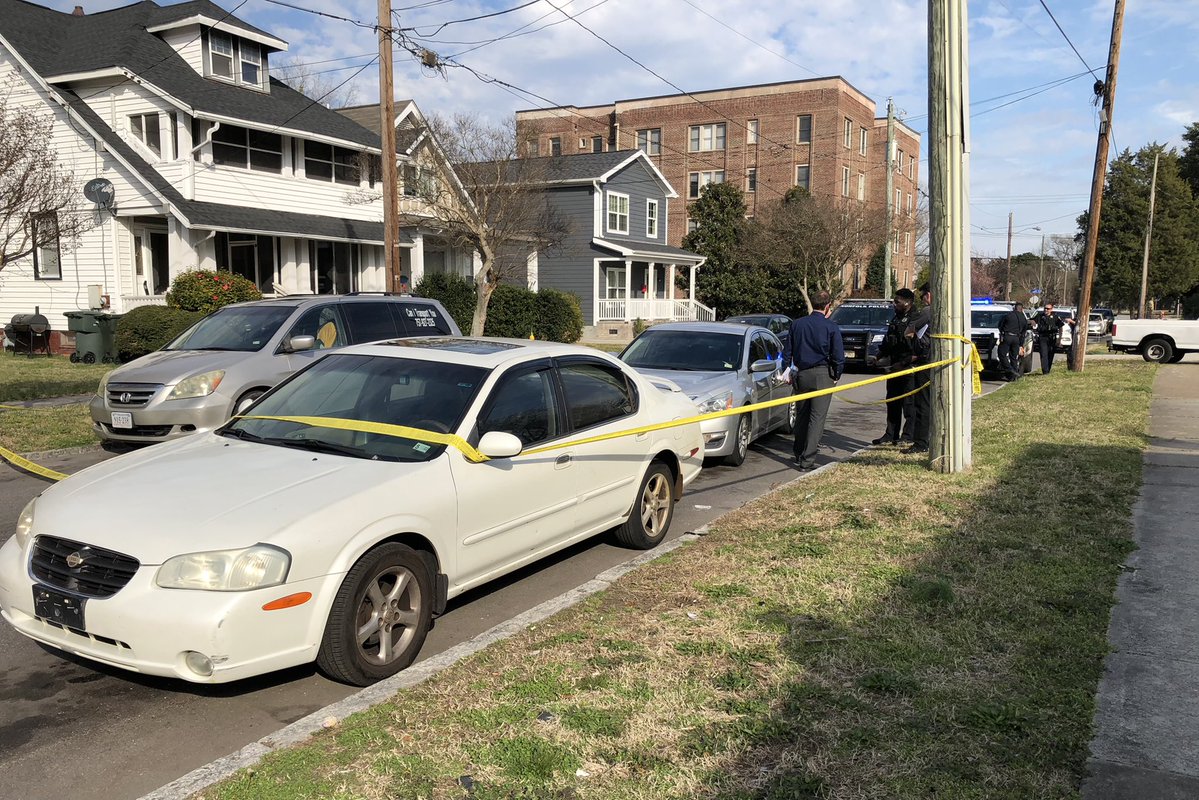 A shooting has occurred at W 31st Street.  ;There are a few @NorfolkPD on scene trying to figure out what happened. ; Police received the call from the victim at 3:21 pm.   ; A woman was shot and her injuries are non-life-threatening, she'll be ok.