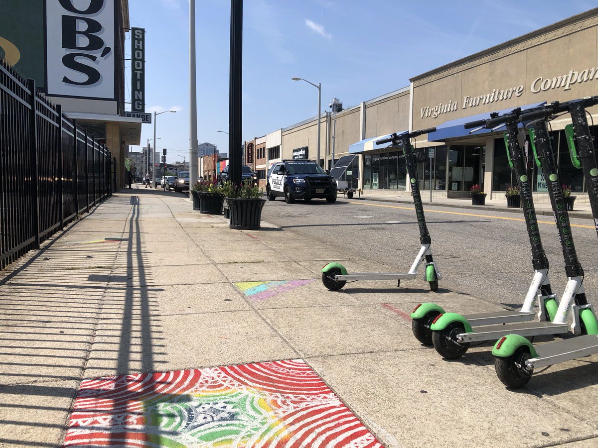 Someone shot a 24-year-old man around 12:45 this morning in the Neon District. They say he will survive his injuries. Investigators say this happened in the 700 block of Granby Street. Nearby, a storefront window and car window are shattered