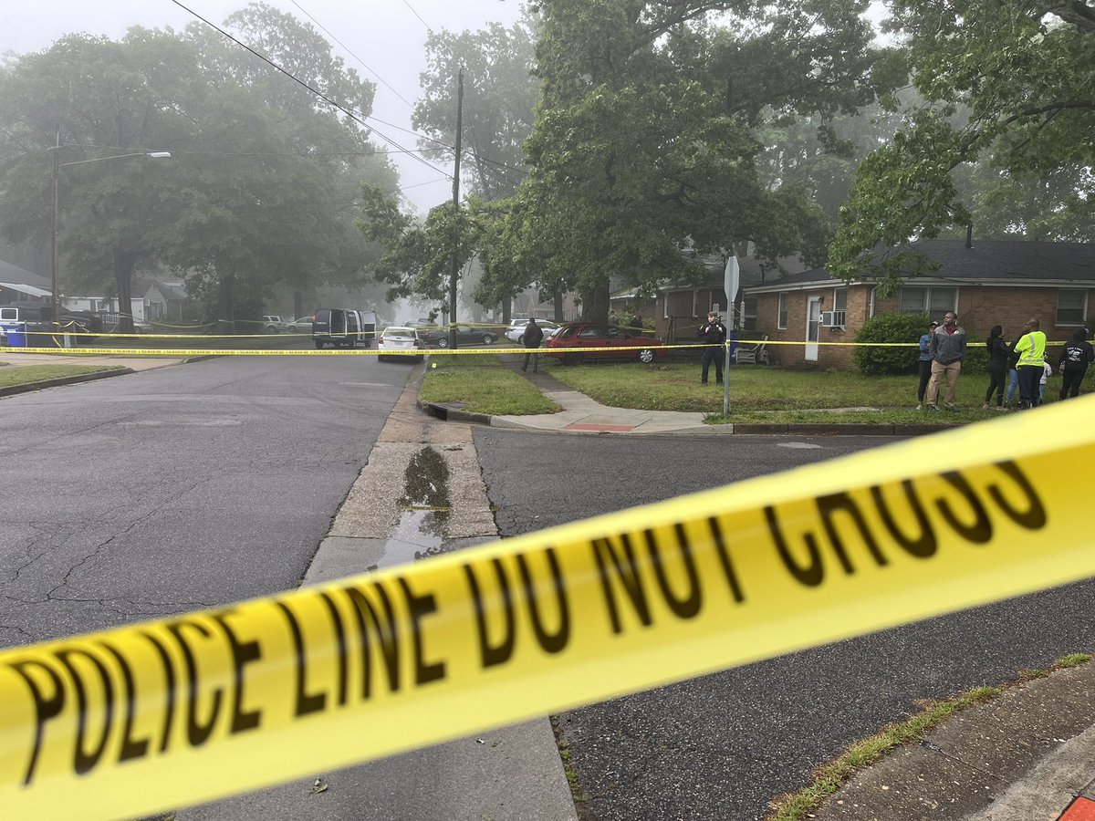 Scene of a deadly shooting in Norfolk. Police say a man was shot and killed on Modoc Ave. near Beach View St. This is a few blocks from Ocean View Ave and the beach. Call came in around 4:45a.  