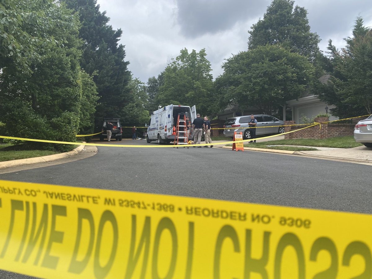 Police on scene for homicide. Here's what we just learned from @FairfaxCityPD:   - Victim: Gref Glyer, 32 years old - Adult resident made call at 2:57am about shooting - 2 children in house  What we don't know — Who shot him, and why.