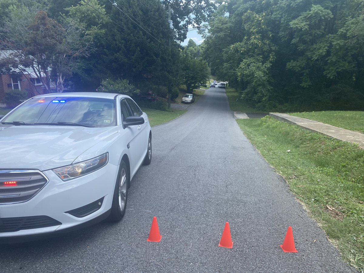 Police have Georgia Ave. in Lynchburg blocked off right now where they have located the suspect in this deadly shooting. 