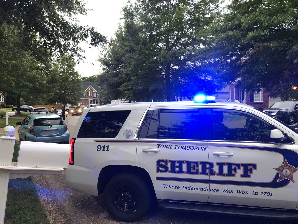 @YorkPoquosonSO were called to Corvette Drive around 5 this afternoon for a shooting currently under investigation. A man died according to the sheriff's office.