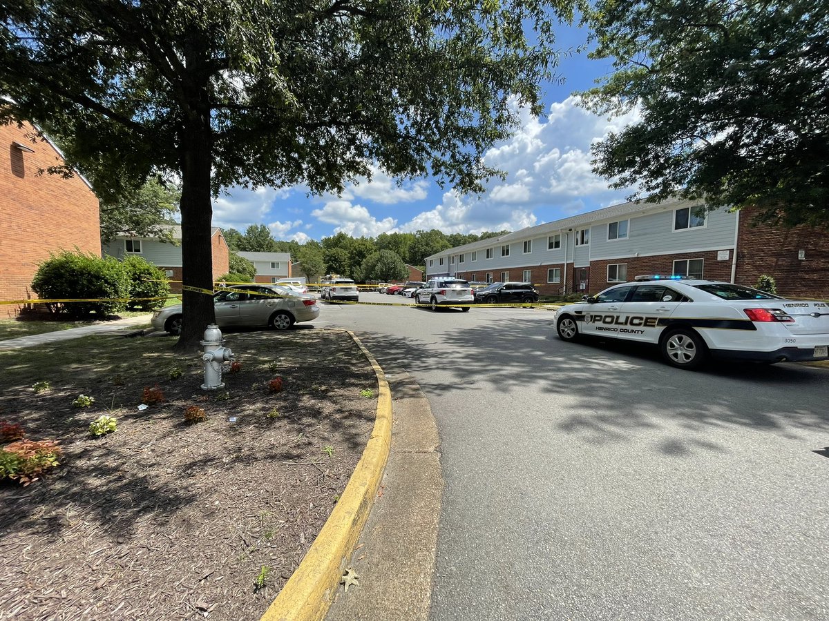Henrico Police is on scene of a reported shooting in the 1600 block of Hope Road 