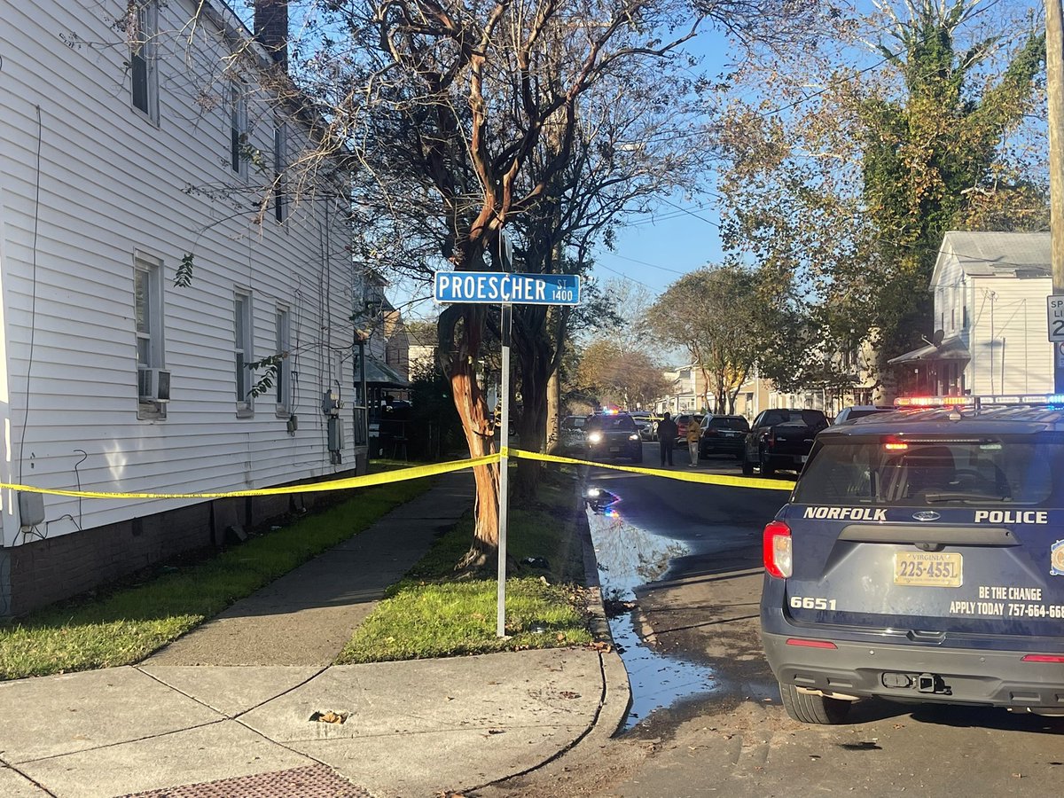 Homicide investigation: The Norfolk Commonwealth's Attorney confirms a man has died from a shooting this morning in Norfolk. 