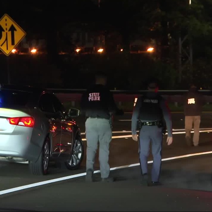 One person was shot multiple times on Interstate 64 west near the Richmond-Henrico County line, according to Virginia State Police