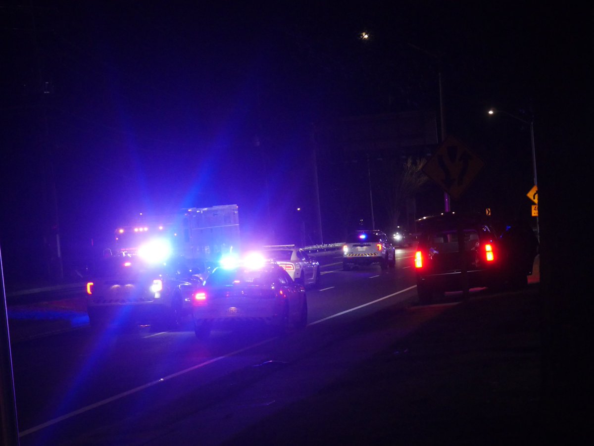 MOTORIST STRIKES MOCO POLICE CRUISER, LEADS POLICE ON BRIEF PURSUIT: the chase ended on Cherry Hill Rd at Columbia Pike/US-29 after a driver blew a red light & crashed into a MCP cruiser on New Hampshire Ave. Two people detained on scene & being evaluated by EMS