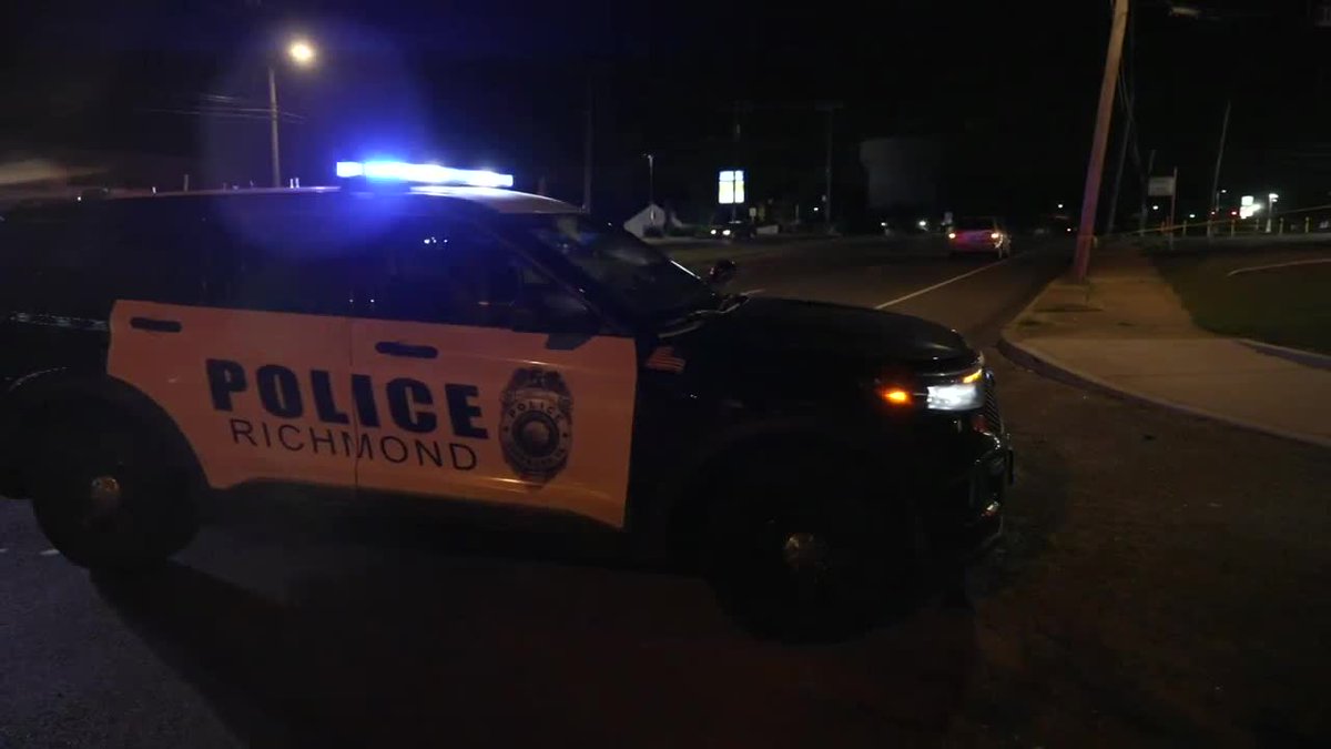 A 56-year-old man was hit and killed while crossing Broad Rock Boulevard in South Richmond Sunday night