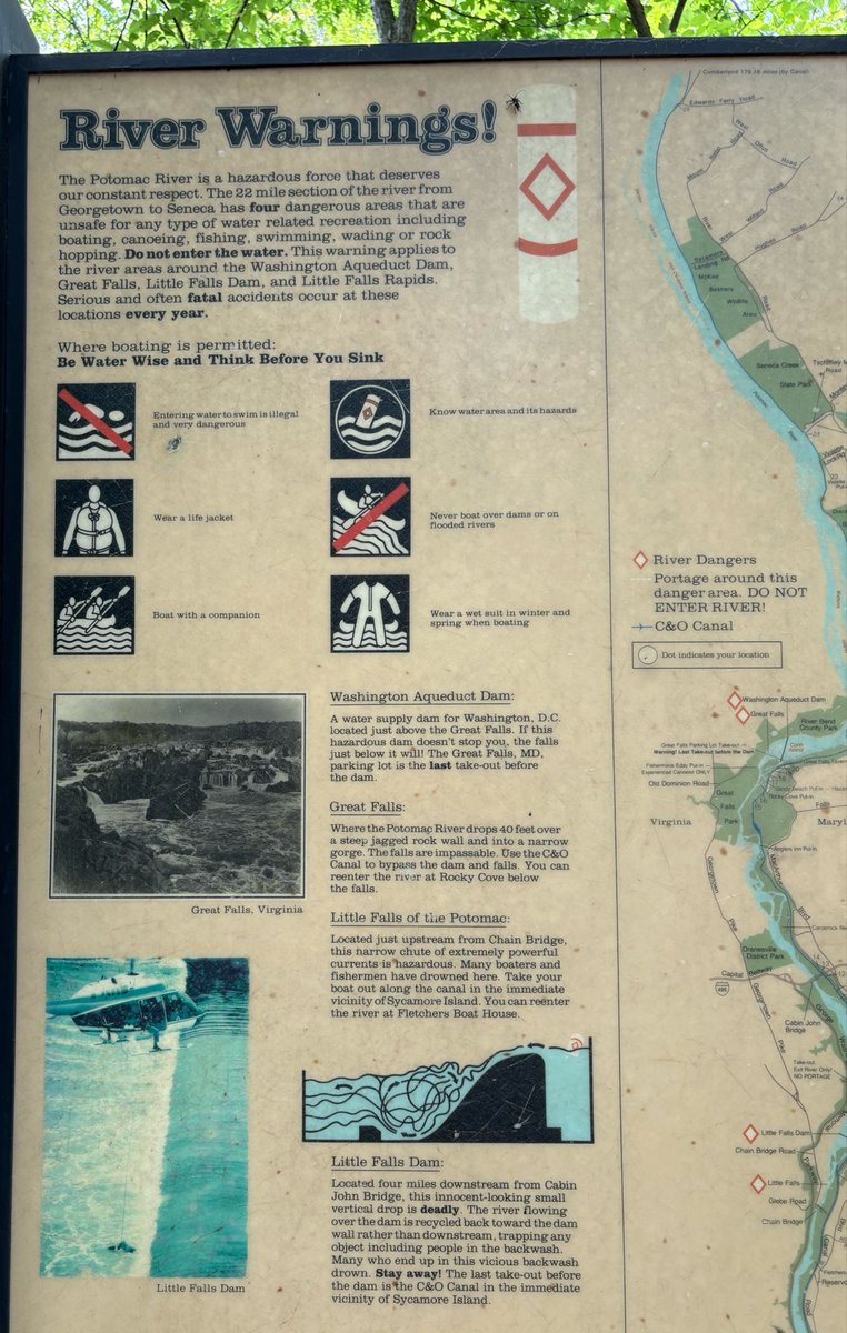 4 young people DROWNED this summer. This weekend @mcfrs Community Engagement, Safety Awareness Outreach & Risk Reduction efforts IAO Great Falls & associated areas @COcanalNPS - such as biking & hiking safety  
